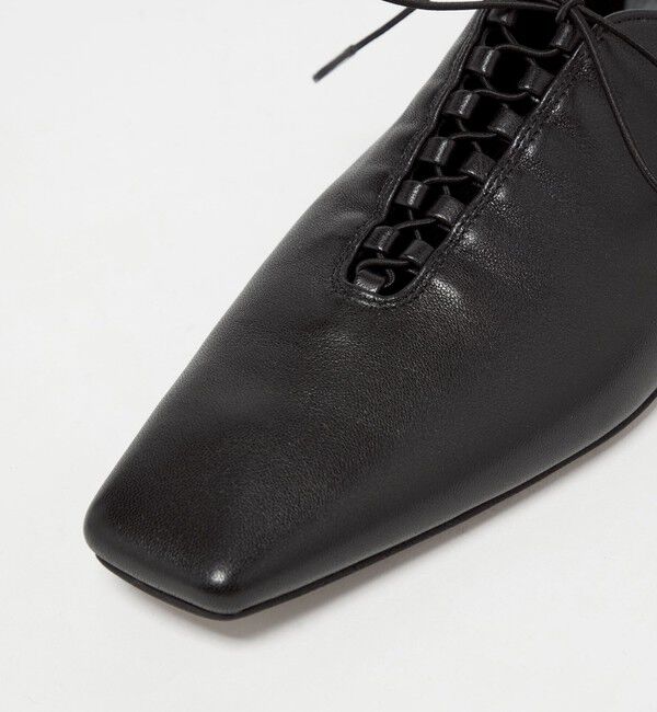 ODETTE E ODILE「ファインレースアップ フラット10&uarr;」|パンプス|