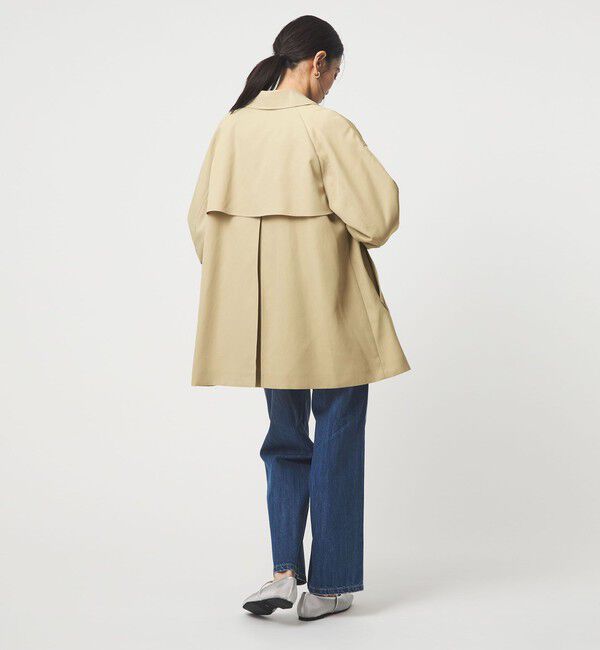 UNITED ARROWS green label relaxing「［size SHORTあり］ミドル トレンチ コート 撥水」|トレンチコート|