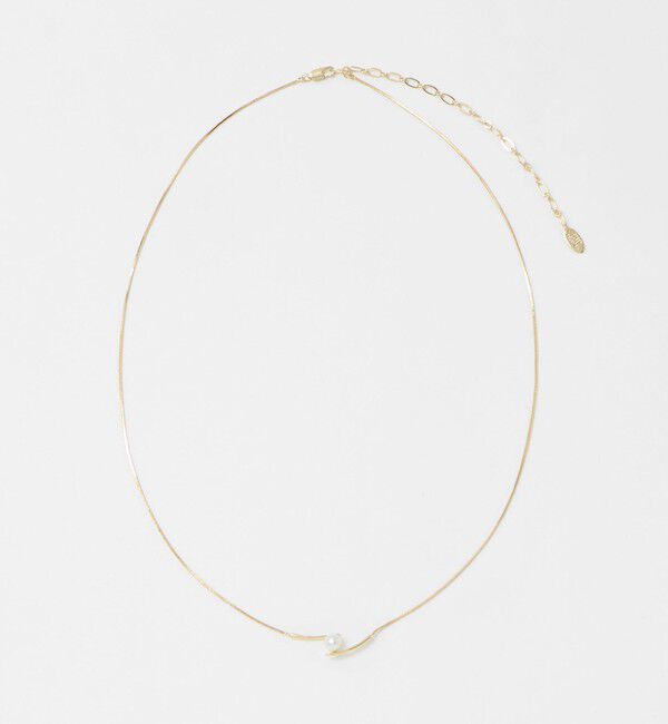 UNITED ARROWS green label relaxing「モチーフ付き スネークチェーン ネックレス」|ネックレス|GOLD