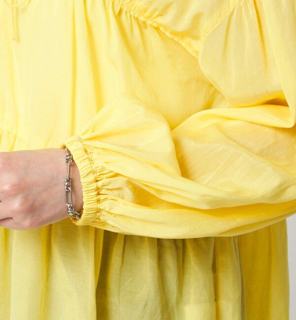 UNITED ARROWS green label relaxing「全方位映えギャザーブラウス」|シャツ・ブラウス|