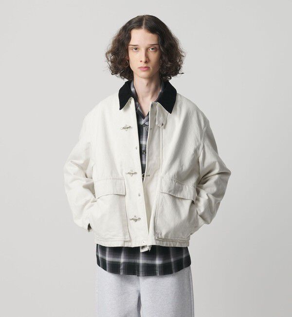 MONKEY TIME「デニム ファイヤーマン ジャケット」|その他|OFF WHITE