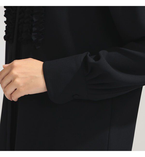 Demi-Luxe BEAMS 「ジョーゼット フリルブラウス＊」|シャツ・ブラウス|