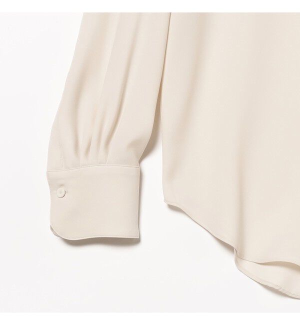 Demi-Luxe BEAMS 「ジョーゼット フリルブラウス＊」|シャツ・ブラウス|