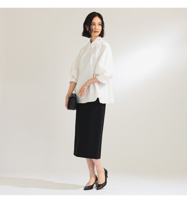 Demi-Luxe BEAMS 「トリアセ セミタイトスカート＊」|スカート|