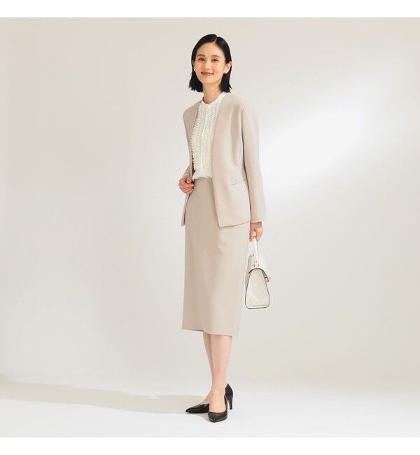 Demi-Luxe BEAMS 「トリアセ セミタイトスカート＊」|スカート|