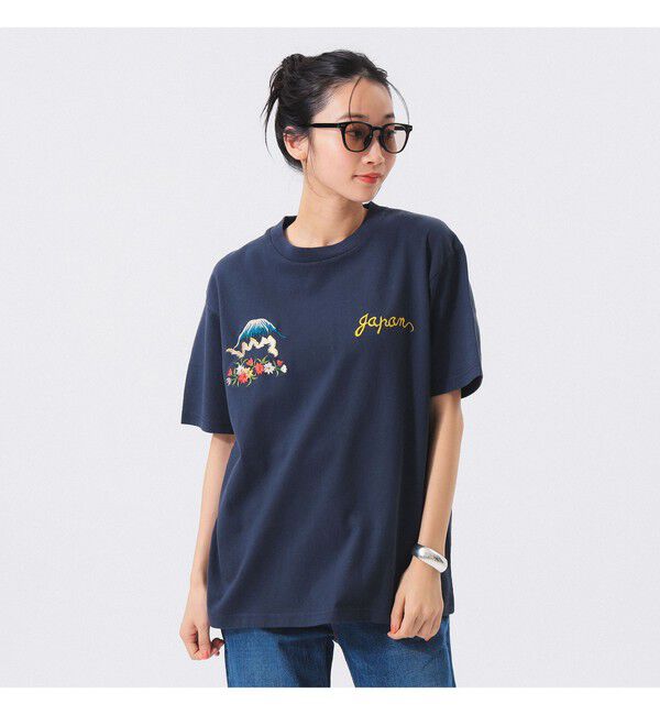 BEAMSBOY「【別注】テーラー東洋 / SUKA-T 舞妓」|Tシャツ・カットソー|NAVY