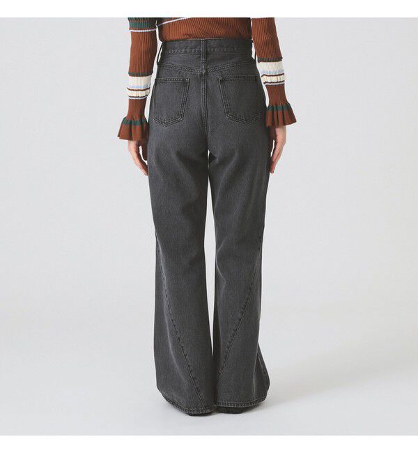 Ray BEAMS 「デニム フレア パンツ」|デニム|