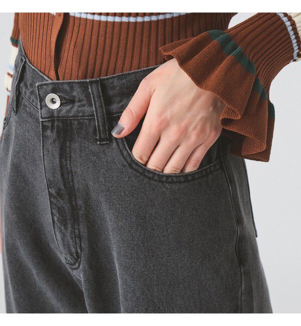 Ray BEAMS 「デニム フレア パンツ」|デニム|