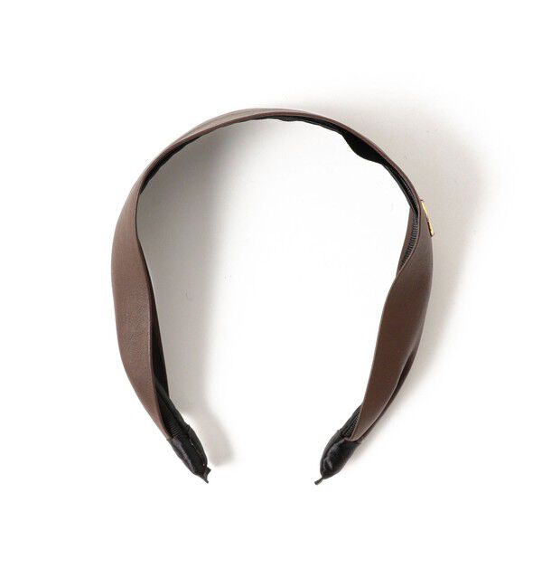 Demi-Luxe BEAMS 「TRESSE / ワイド レザー カチューシャ」|その他|