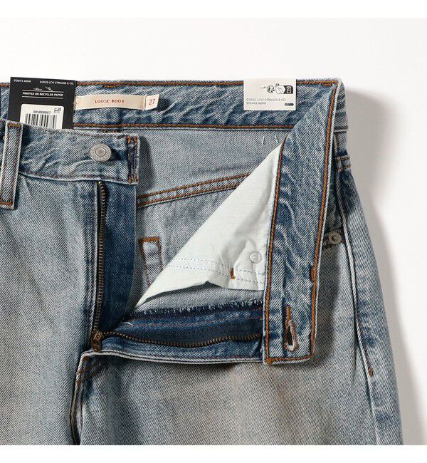 Ray BEAMS 「LEVI&rsquo;S(R) / LOOSE BOOT ジーンズ ライトインディゴ」|デニム|