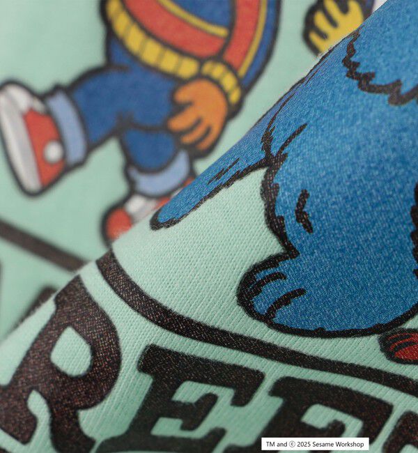 SHIPS any「FRUIT OF THE LOOM: SESAME STREET プリント Tシャツ<KIDS>」|Tシャツ・カットソー|