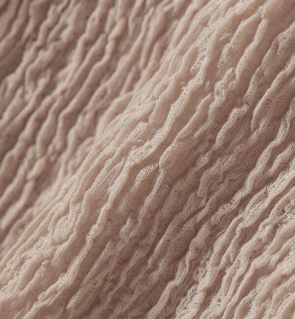 SHIPS for women「《予約》【WEB限定】〈手洗い可能〉ウェーブ クレープ ヘンリー 2WAY プルオーバー」|Tシャツ・カットソー|