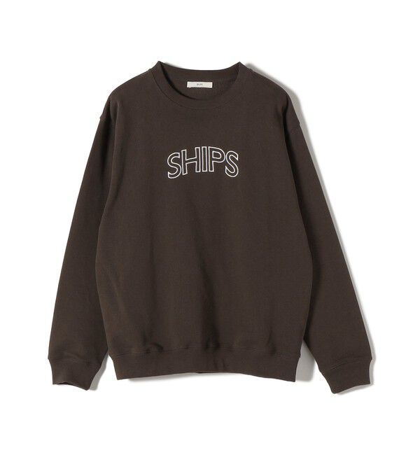 SHIPS for women「【WEB限定】SHIPS ラウンド ロゴ 刺繍 スウェット」|スウェット・ジャージ|