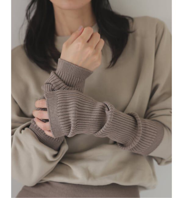 EMILYWEEK「シルク混リブアーム&レッグウォーマー」|その他|