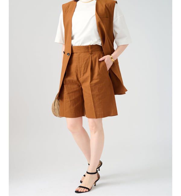 VERMEIL par iena「《予約》Clean Linen ショーツ」|その他|