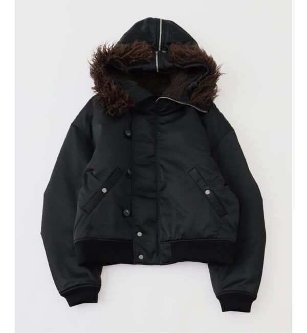 PULP「JIEDA / ジエダ THINSULATE N-2A JACKET / JK02」|ミリタリージャケット|ブラック