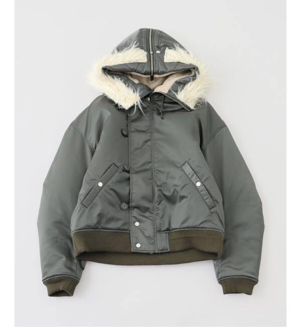 PULP「JIEDA / ジエダ THINSULATE N-2A JACKET / JK02」|ミリタリージャケット|カーキ