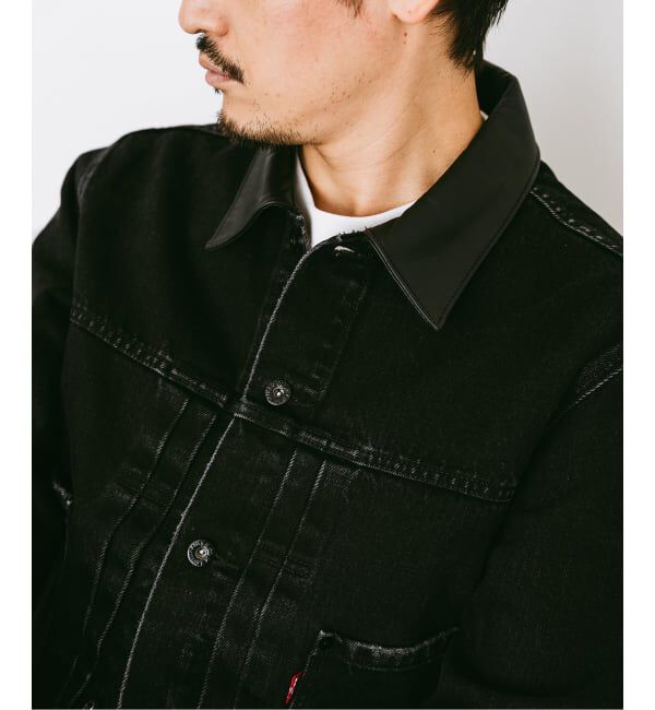 EDIFICE「《再予約》Levi&rsquo;s(リーバイス) 別注 2nd Type トラッカー ジャケット」|デニムジャケット|