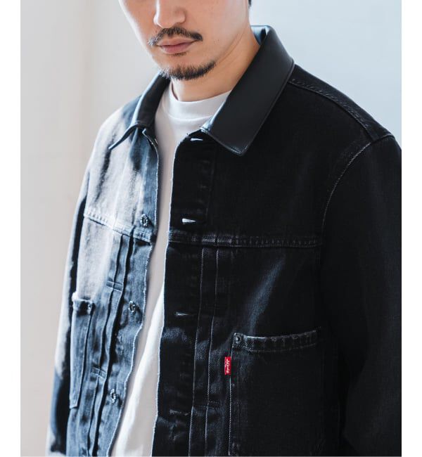EDIFICE「《再予約》Levi&rsquo;s(リーバイス) 別注 2nd Type トラッカー ジャケット」|デニムジャケット|