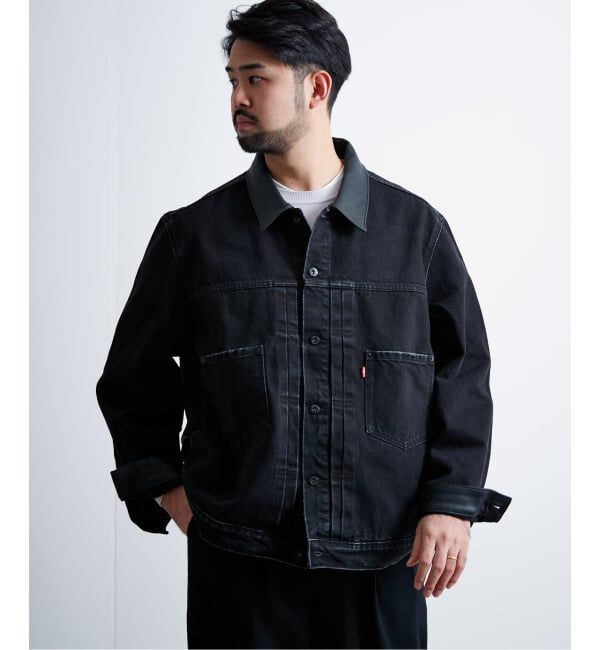 EDIFICE「《再予約》Levi&rsquo;s(リーバイス) 別注 2nd Type トラッカー ジャケット」|デニムジャケット|