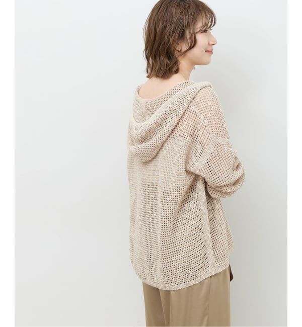 JOURNAL STANDARD relume「《予約》ミックスメッシュフーディー」|ニット・セーター|