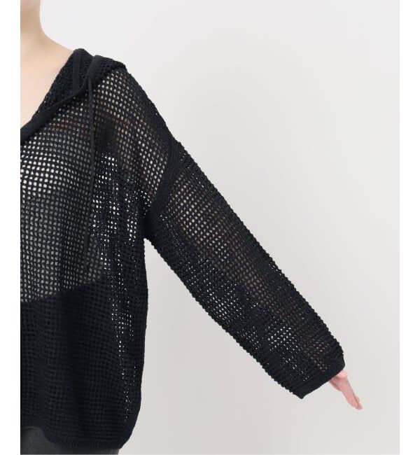 JOURNAL STANDARD relume「《予約》ミックスメッシュフーディー」|ニット・セーター|