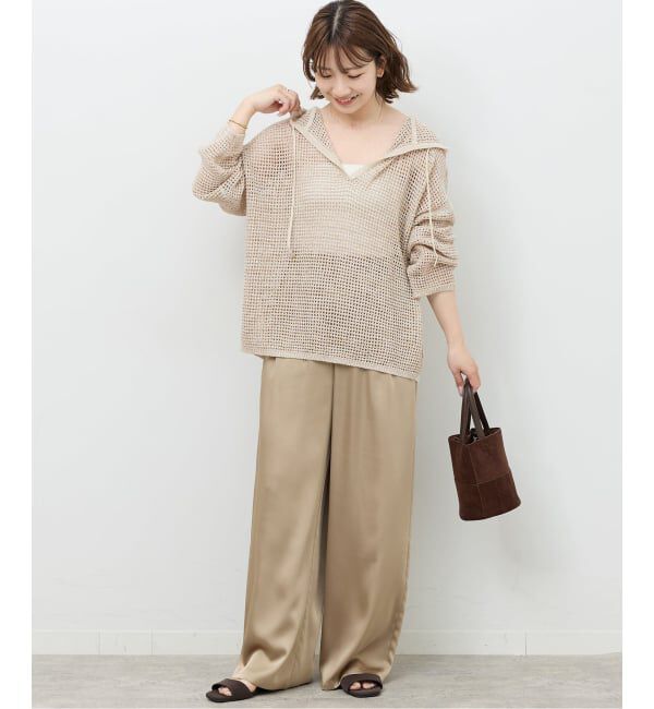 JOURNAL STANDARD relume「《予約》ミックスメッシュフーディー」|ニット・セーター|