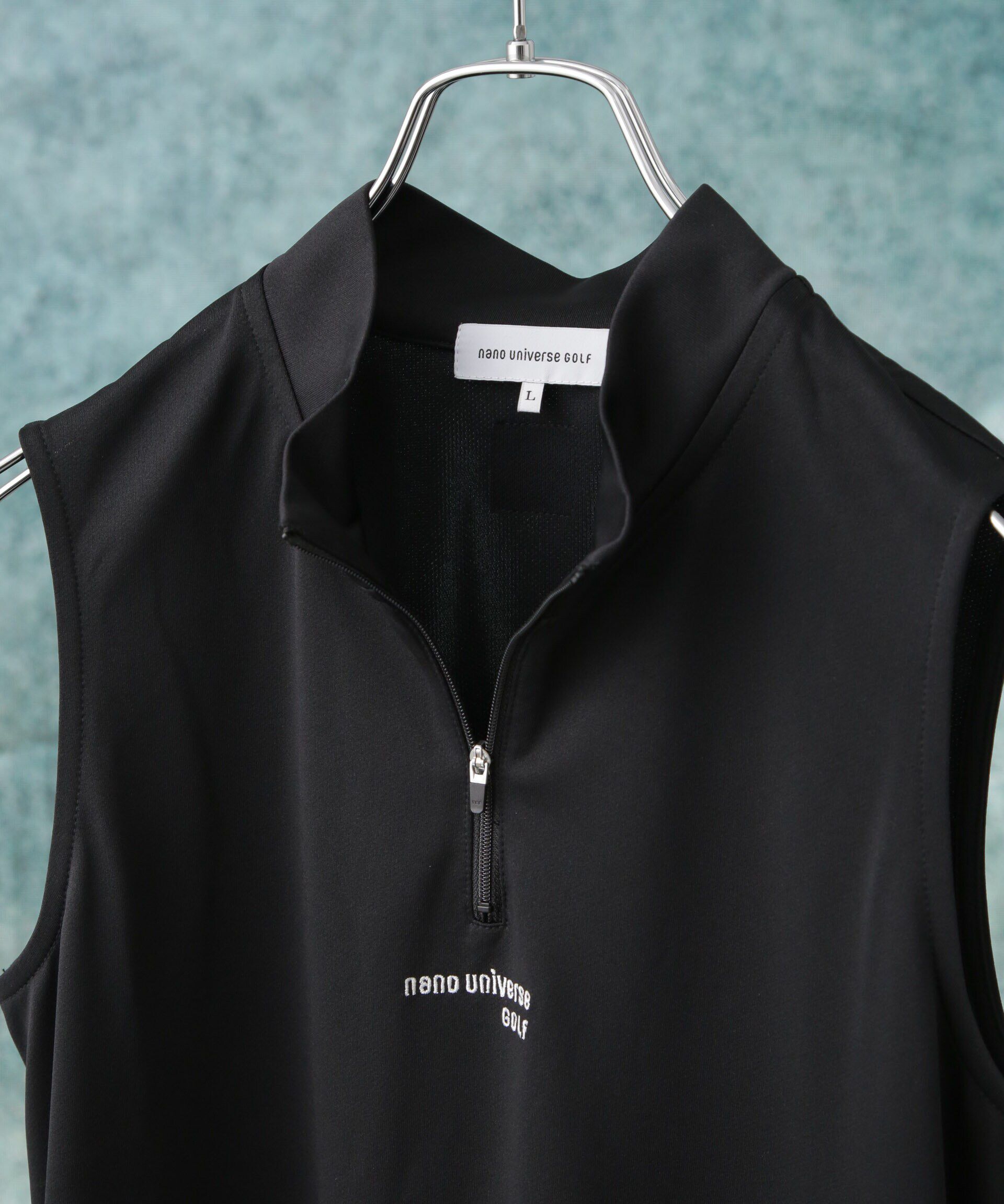 nano･universe「nano universe GOLF/ハーフジップワンピース」|ワンピース|