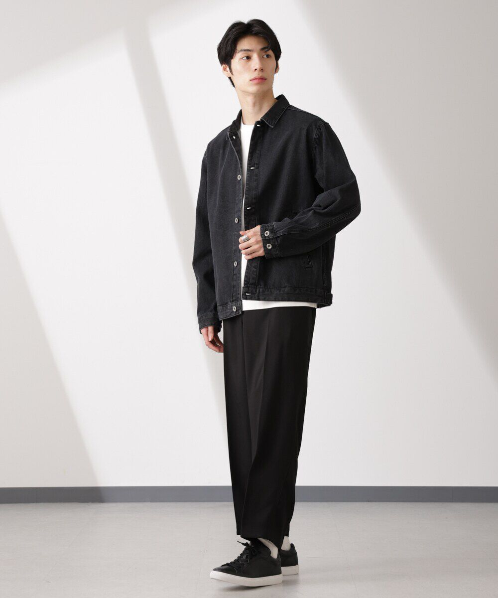nano･universe「デニムブルゾン」|ブルゾン・スタジャン|