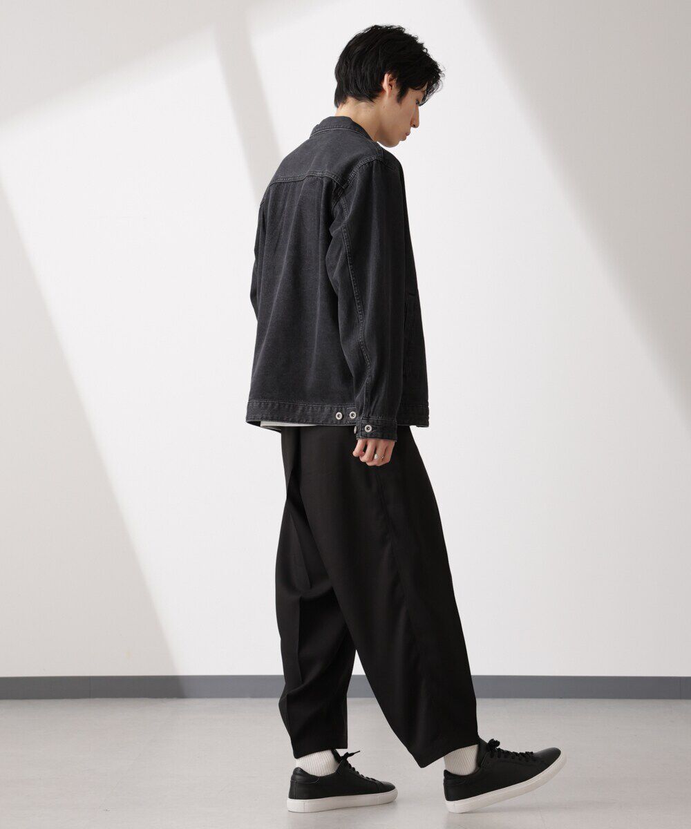 nano･universe「デニムブルゾン」|ブルゾン・スタジャン|