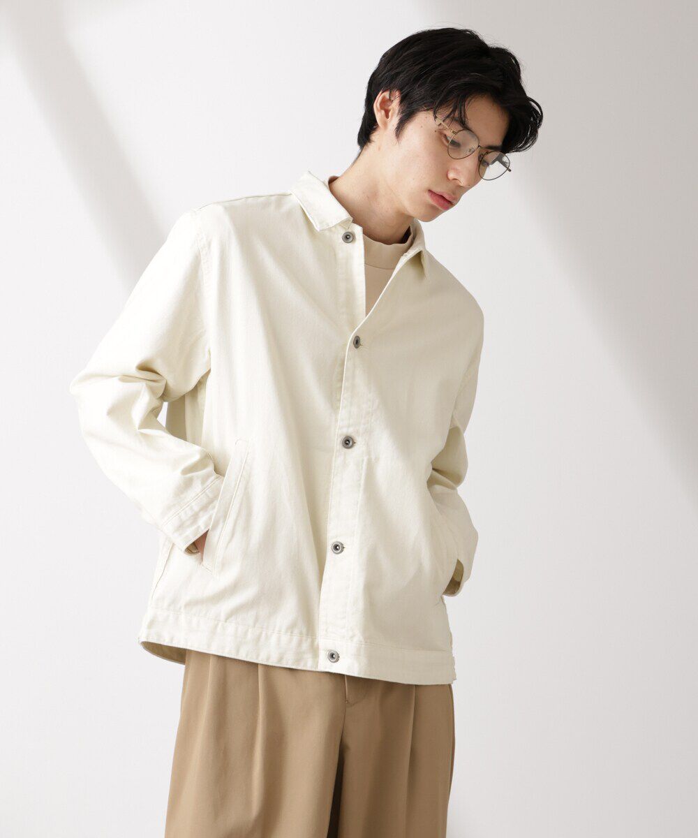 nano･universe「デニムブルゾン」|ブルゾン・スタジャン|