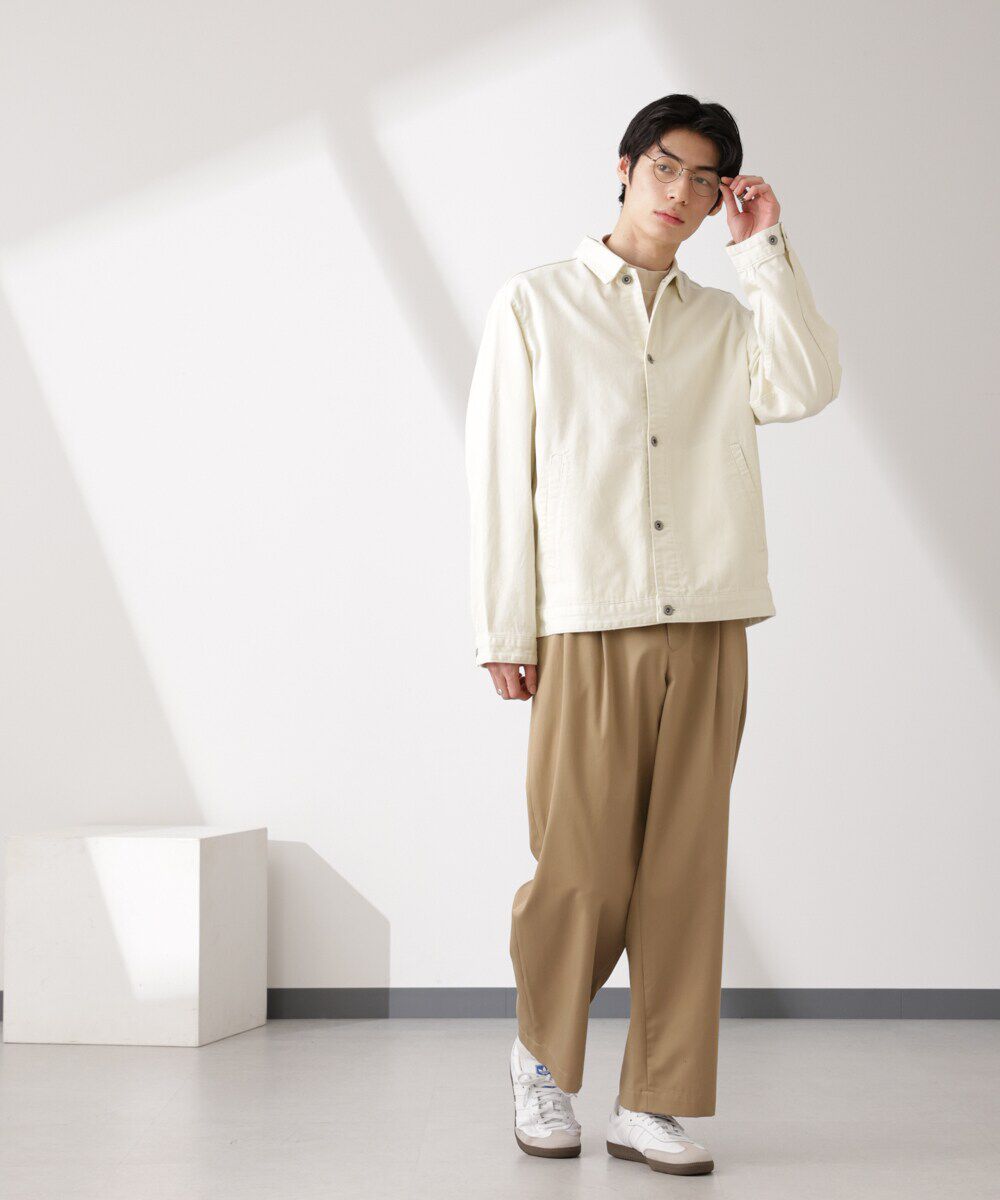 nano･universe「デニムブルゾン」|ブルゾン・スタジャン|