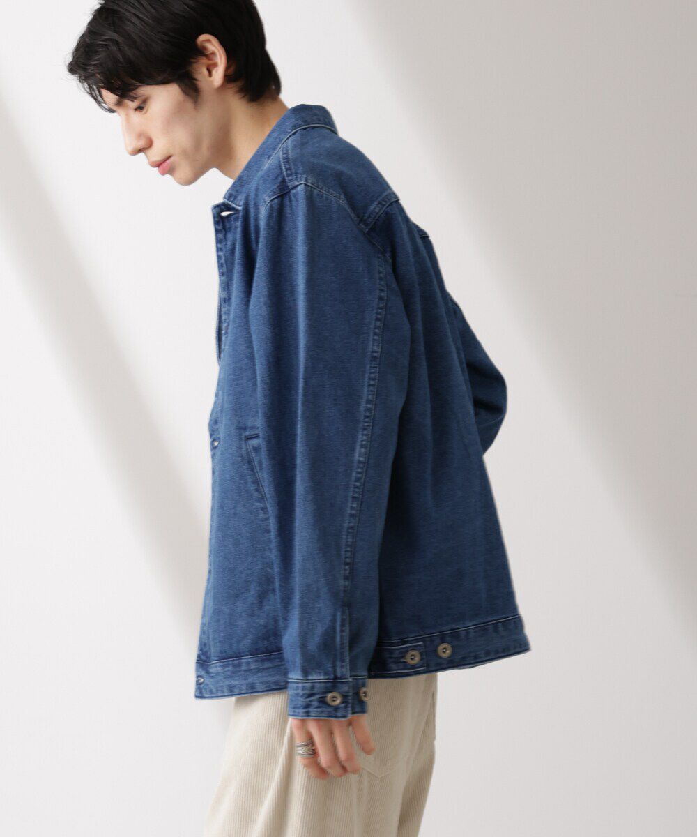 nano･universe「デニムブルゾン」|ブルゾン・スタジャン|