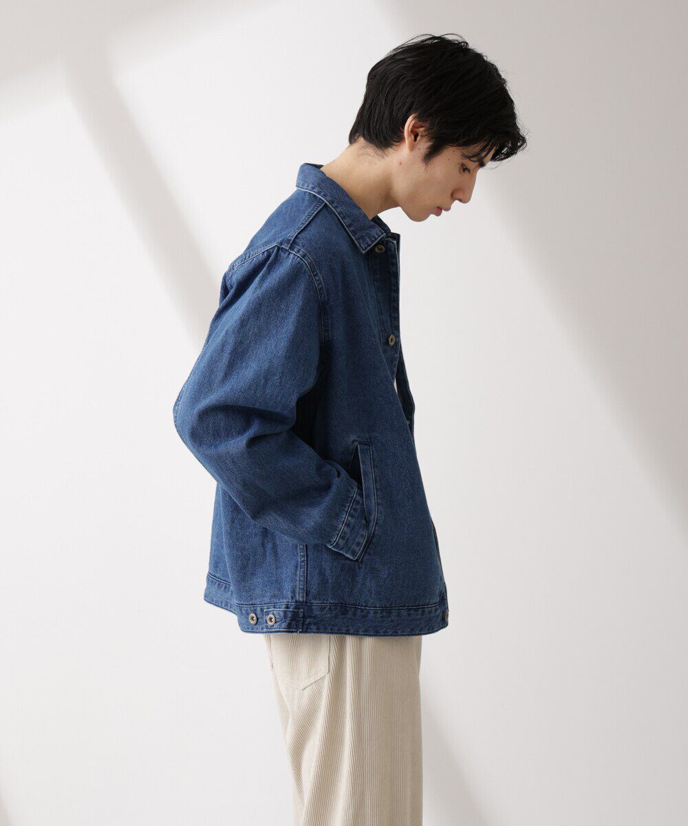 nano･universe「デニムブルゾン」|ブルゾン・スタジャン|