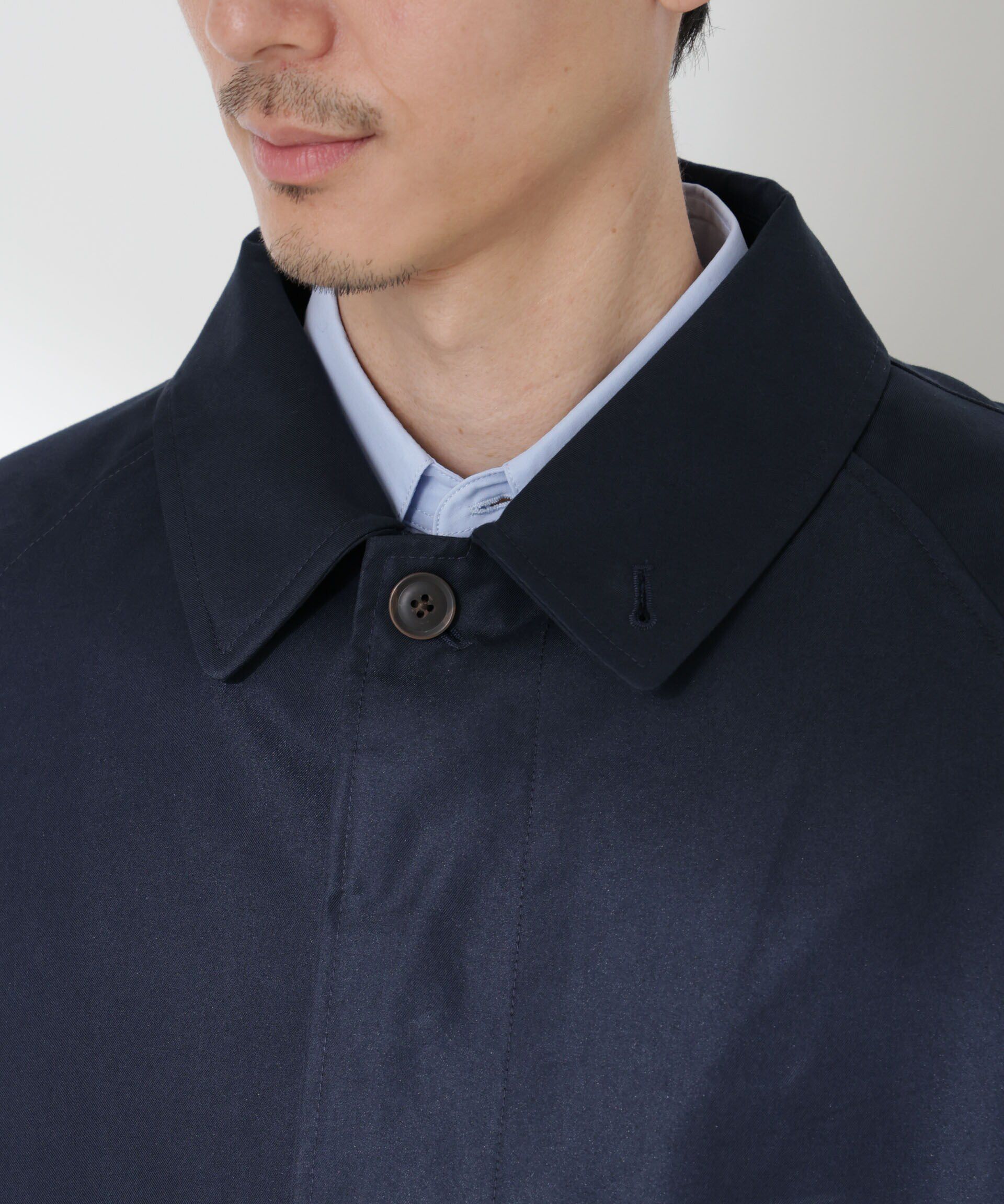 nano･universe「撥水ギャバラグランステンカラーコート」|その他|