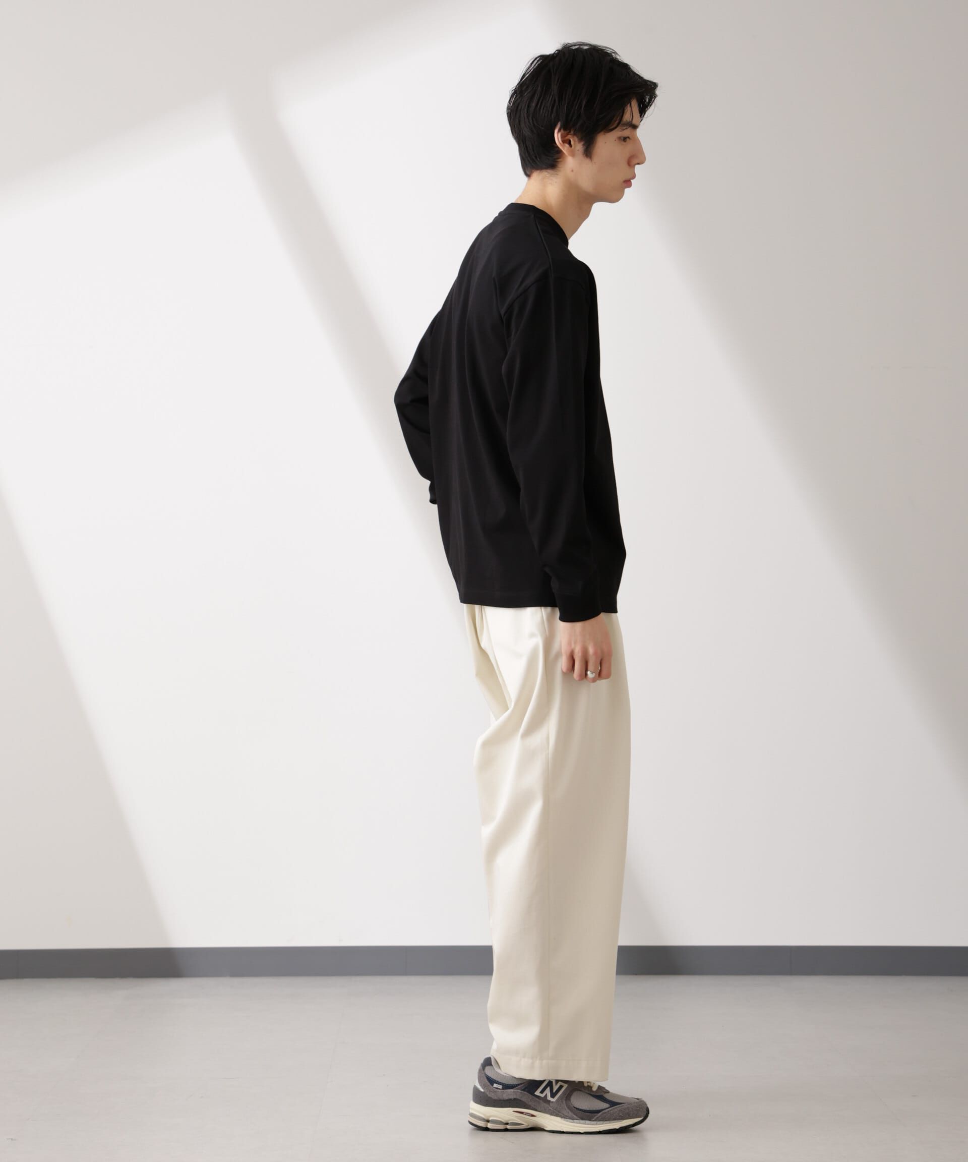 nano･universe「ナノベアTシャツ 長袖」|Tシャツ・カットソー|