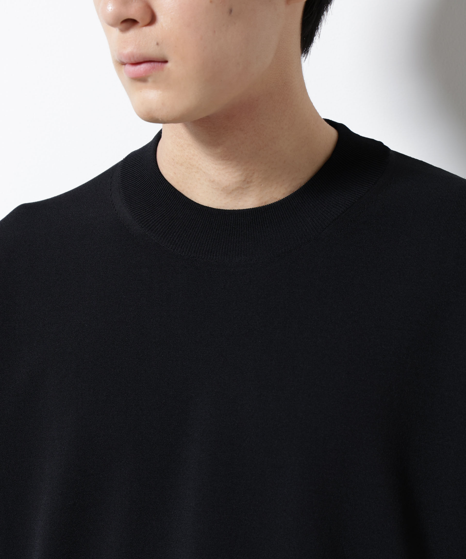 nano･universe「｢ELITE 7 FUNCTION｣モックネックニット」|ニット・セーター|