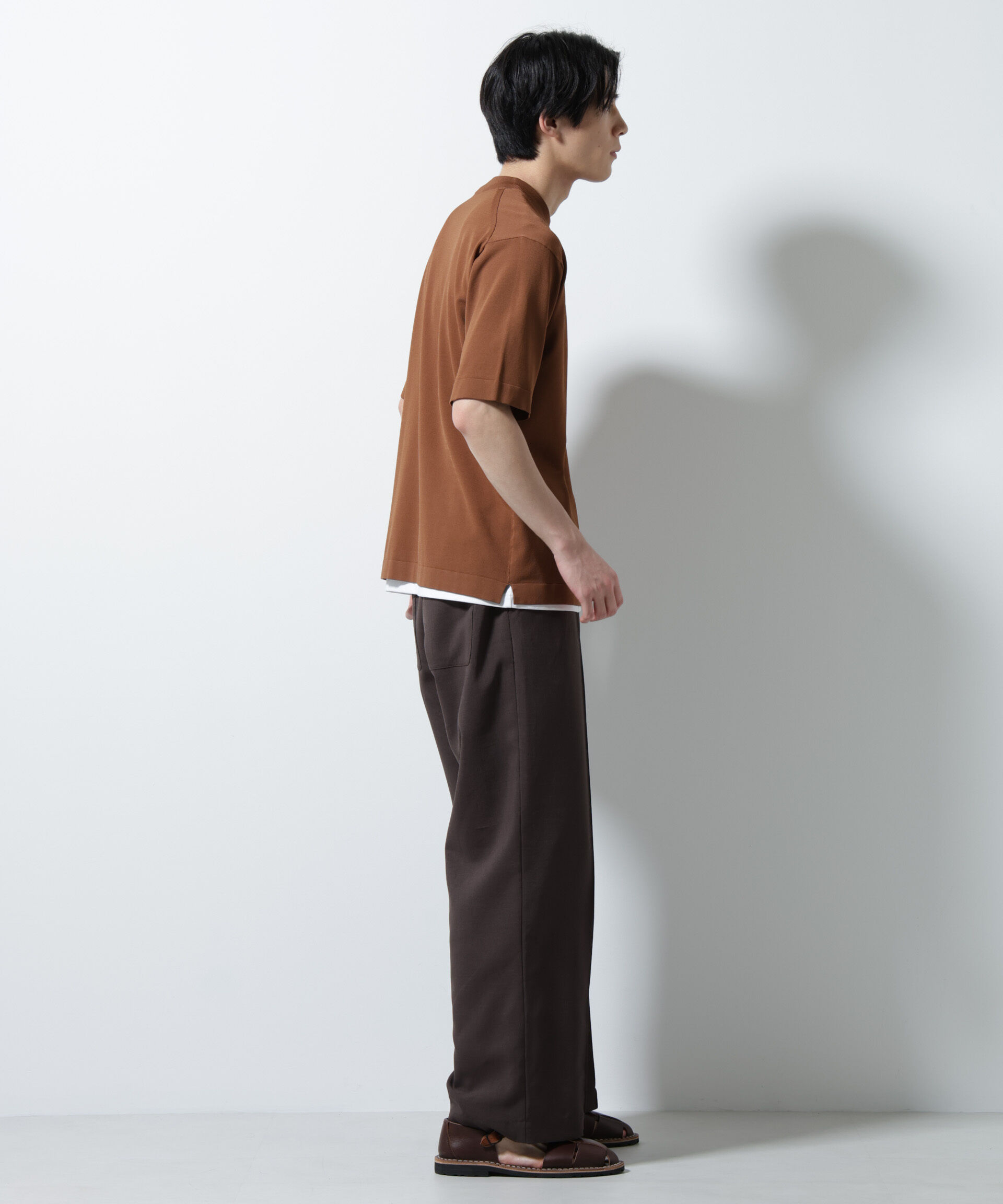 nano･universe「｢ELITE 7 FUNCTION｣モックネックニット」|ニット・セーター|