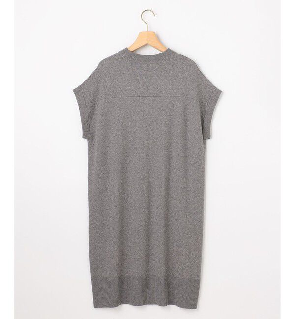 組曲「コットンカシミヤMIXチュニック丈ニットワンピース」|ワンピース|