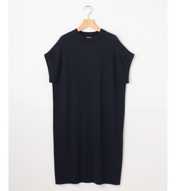 組曲「コットンカシミヤMIXチュニック丈ニットワンピース」|ワンピース|