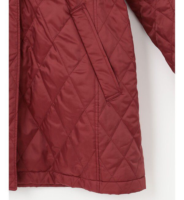 自由区「【洗える】ブライトキルト フード付きコート」|ミリタリー・モッズコート|