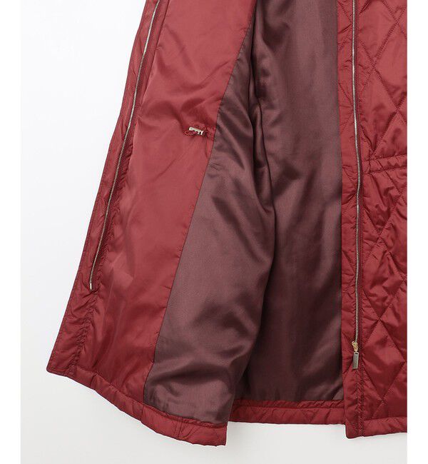 自由区「【洗える】ブライトキルト フード付きコート」|ミリタリー・モッズコート|