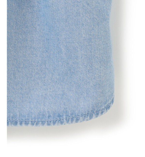 23区「【洗える】ライトダンガリー ビスチェ」|シャツ・ブラウス|