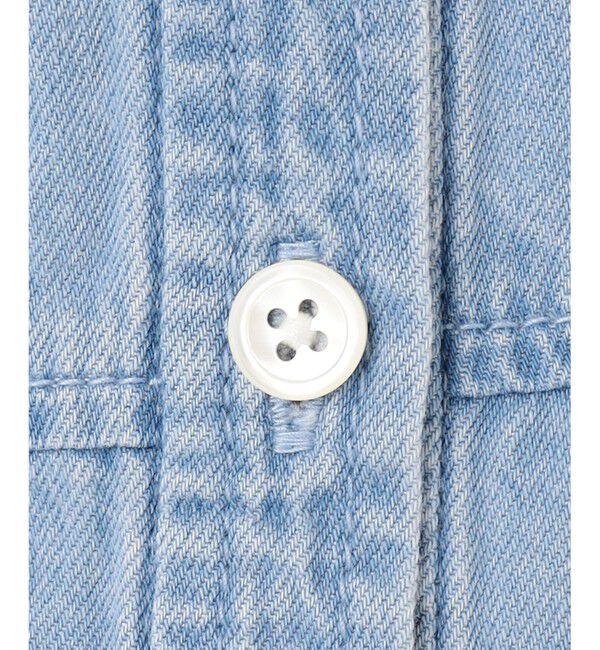 23区「【洗える】ライトダンガリー ビスチェ」|シャツ・ブラウス|