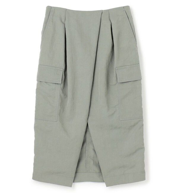 BEIGE,「【洗える】ACANTHUS / カーゴディティールコクーンタックスカート」|スカート|