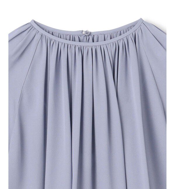 BEIGE,「【洗える】MUSCARI / ソフトシルクキャンディースリーブブラウス」|シャツ・ブラウス|