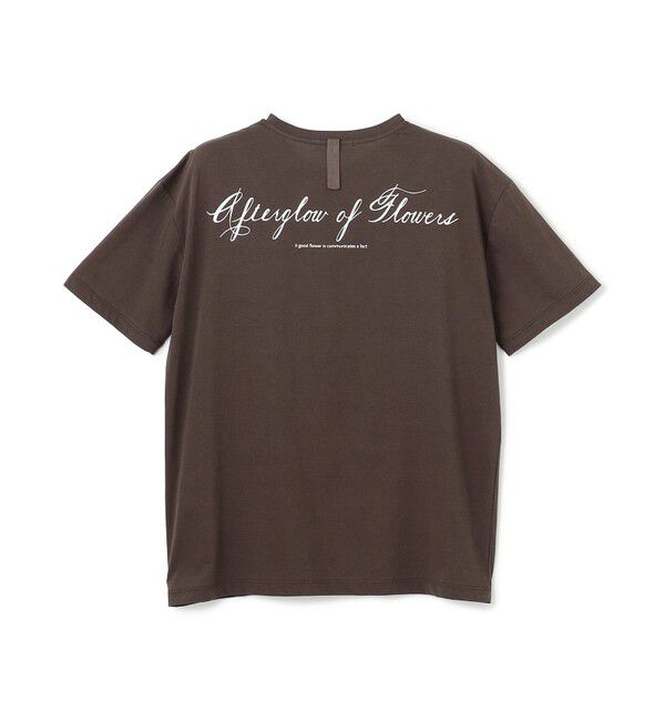 BEIGE,「【洗える】CAMPANULA / メッセージプリントTシャツ」|Tシャツ・カットソー|