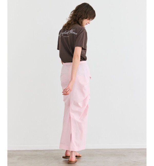 BEIGE,「【洗える】CAMPANULA / メッセージプリントTシャツ」|Tシャツ・カットソー|