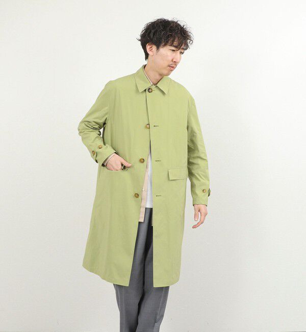 NOLLEY'S goodman「《ビジカジ対応》【ダントツ撥水】ステンカラーコート 26SS」|ステンカラーコート|