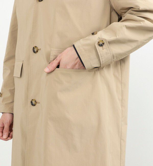 NOLLEY'S goodman「《ビジカジ対応》【ダントツ撥水】ステンカラーコート 26SS」|ステンカラーコート|